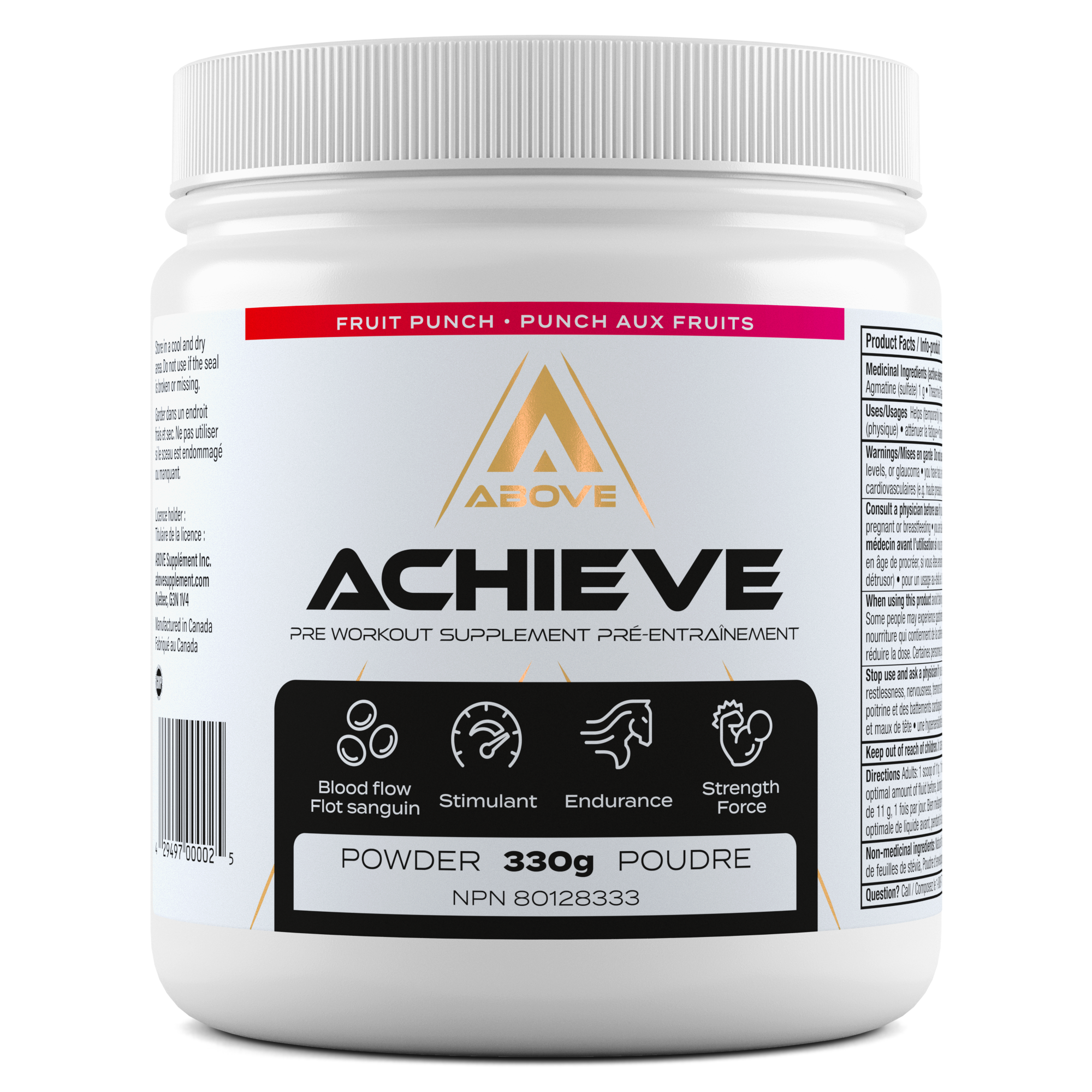 ACHIEVE SUPPLEMENT FRUIT PUNCH