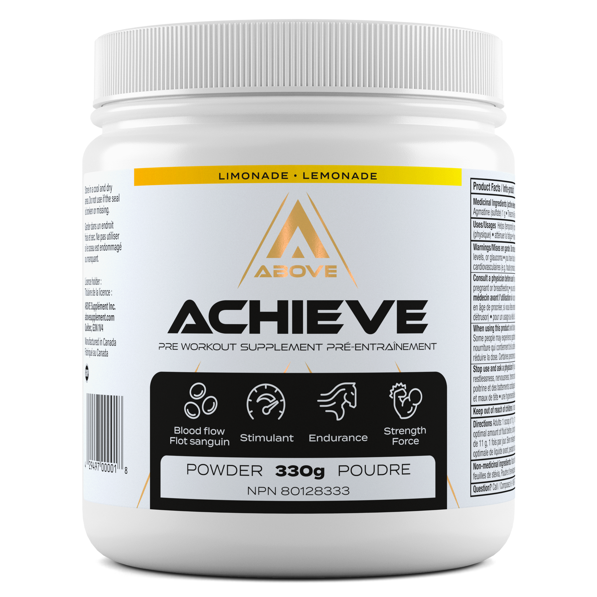 ACHIEVE SUPPLEMENT LEMONADE