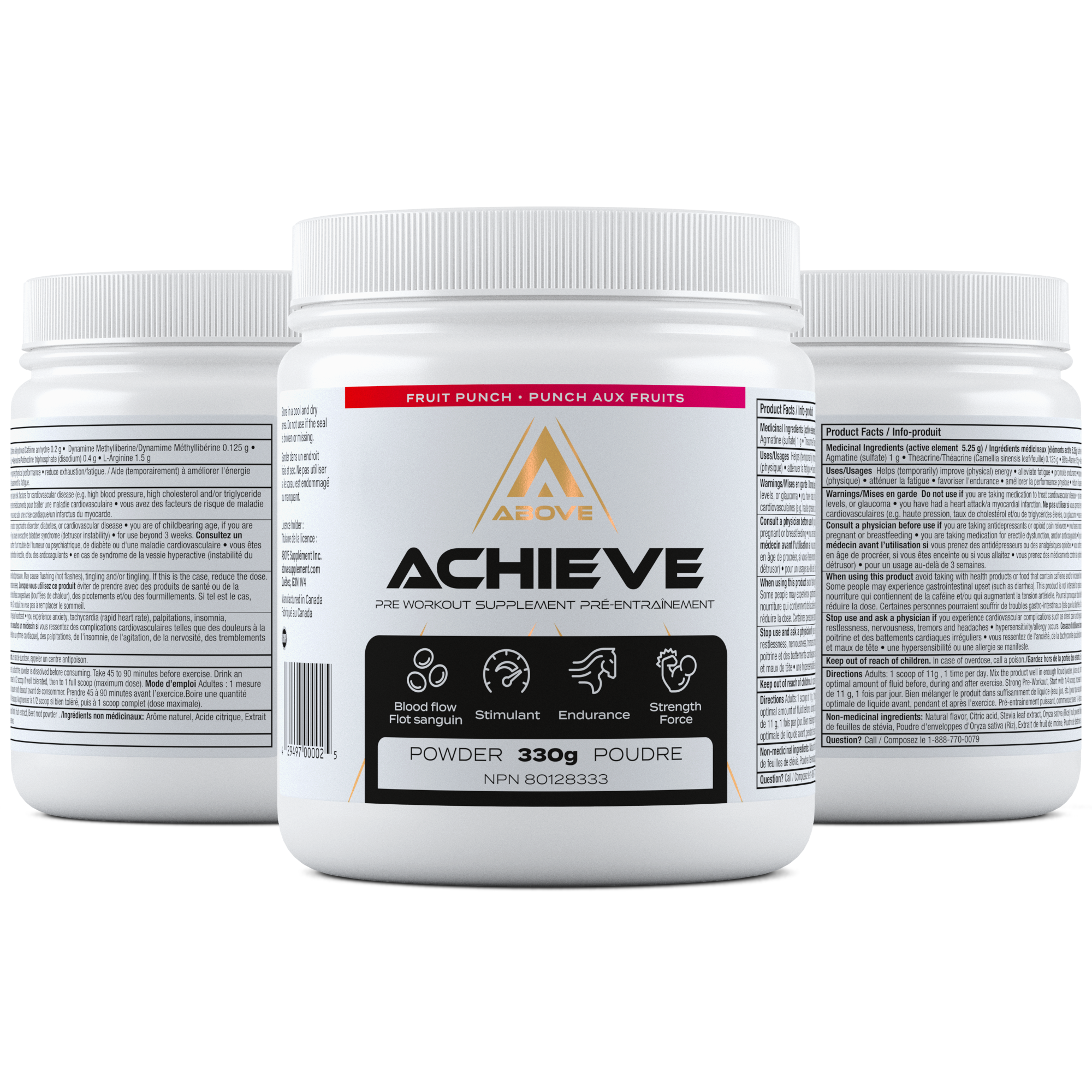 ACHIEVE SUPPLEMENT FRUIT PUNCH